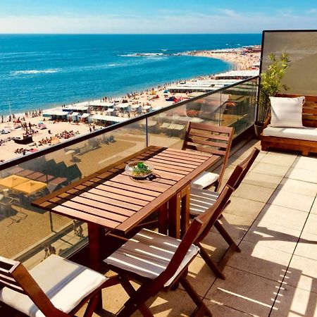 Front Beach Apartment Póvoa de Varzim Exterior foto