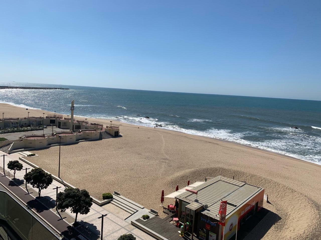 Front Beach Apartment Póvoa de Varzim Exterior foto
